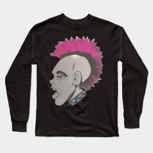 Punk Mohawk Long Sleeve T-Shirt